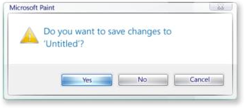 Save vs. Yes/No